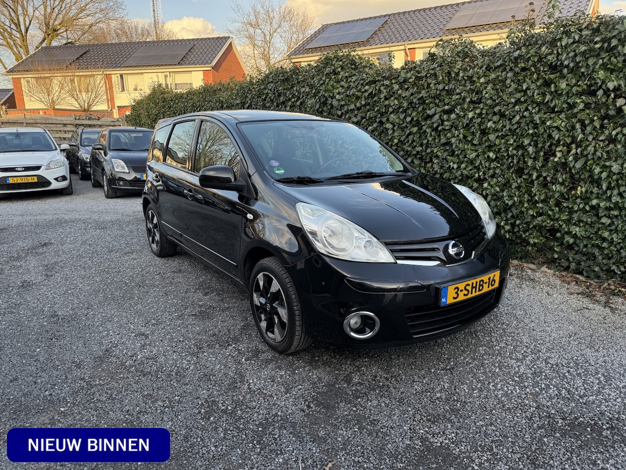 Nissan Note - 1.6 Life + | Autom. Airco | Cruise Control | LMV | Trekhaak | Half Leer | Nieuwe APK - AutoWereld.nl