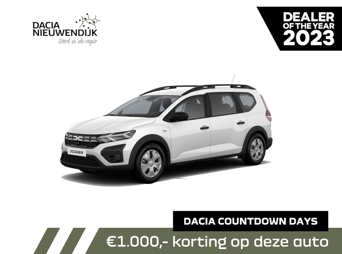 Dacia Jogger - TCe 100 ECO-G 6MT Essential 5-zits | 16” stalen velgen met wieldop “Miliana” | Bekleding ' - AutoWereld.nl