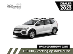 Dacia Jogger - TCe 100 ECO-G 6MT Essential 5-zits | 16” stalen velgen met wieldop “Miliana” | Bekleding '