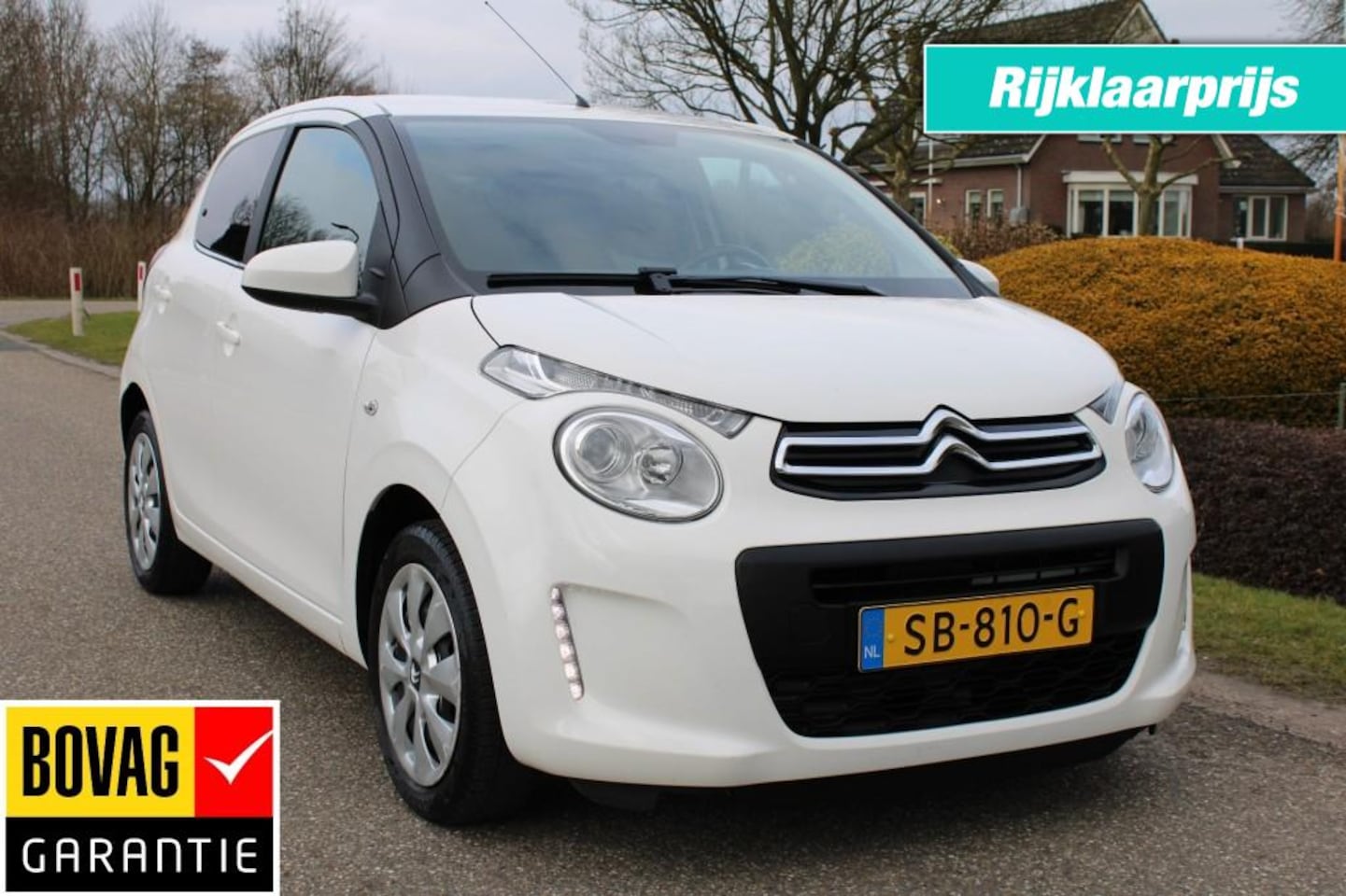 Citroën C1 - 1.0 e-VTi 69pk Feel 5drs Airco/Bluetooth/1e eigenaar - AutoWereld.nl