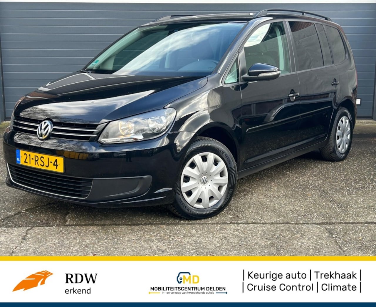 Volkswagen Touran - 1.2 TSI COMFL. BLUEM / Trekhaak / Nette auto / Bluetooth / - AutoWereld.nl