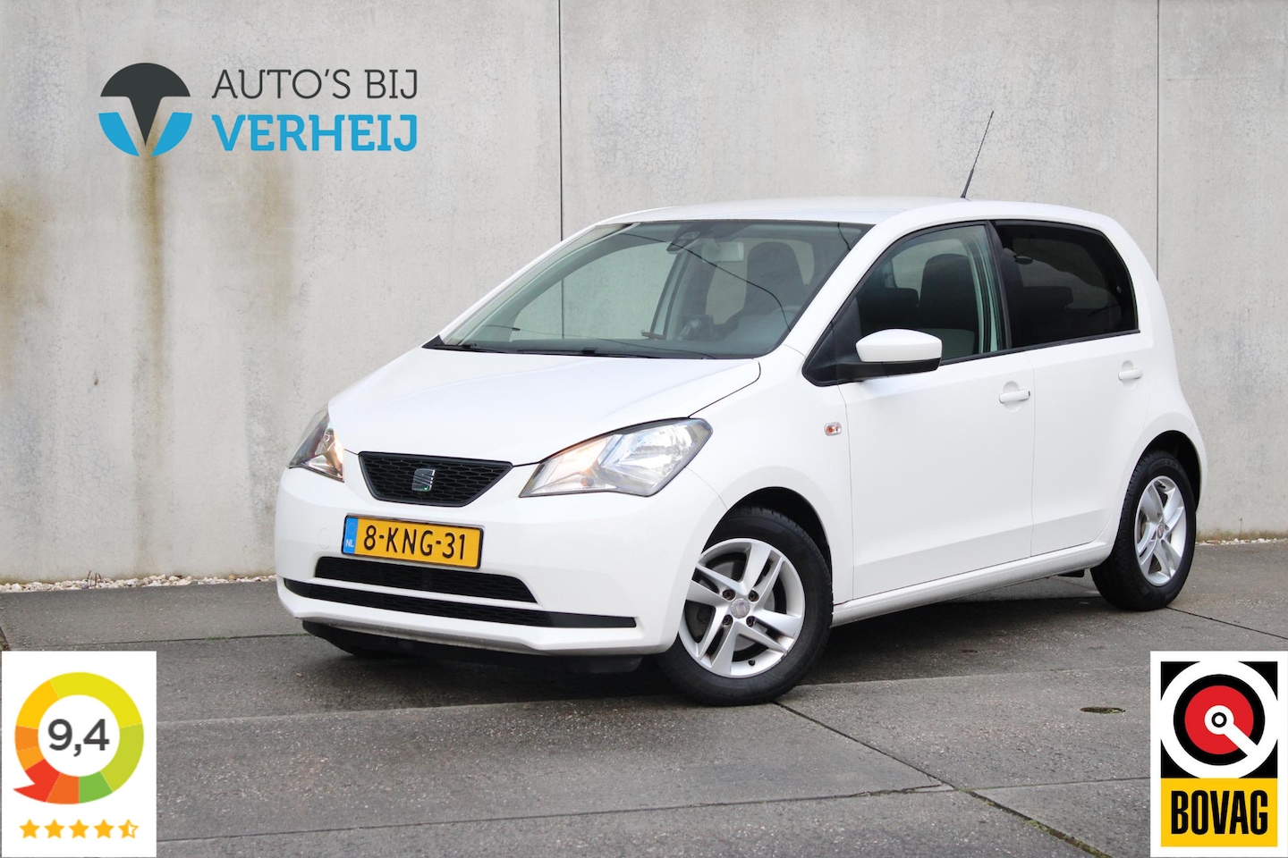 Seat Mii - 1.0 Style / 5-DRS / AIRCO / PRIVACY GLASS  / NAVI / LM VELGEN - AutoWereld.nl