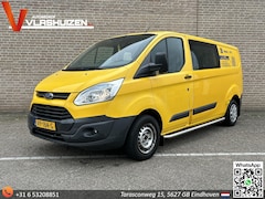 Ford Transit Custom - 290 2.2 TDCI L2H1 Trend Dubbel Cabine | € 6.950, - NETTO | Cruise | Airco | Navi | Camera