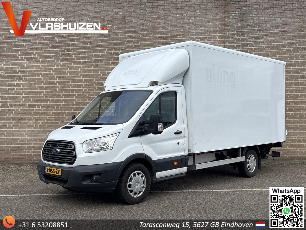 Ford Transit - 350 2.0 TDCI L4 Bakwagen | € 13.950,- NETTO! | Euro 6 | Navi | Camera | Laadklep | - AutoWereld.nl