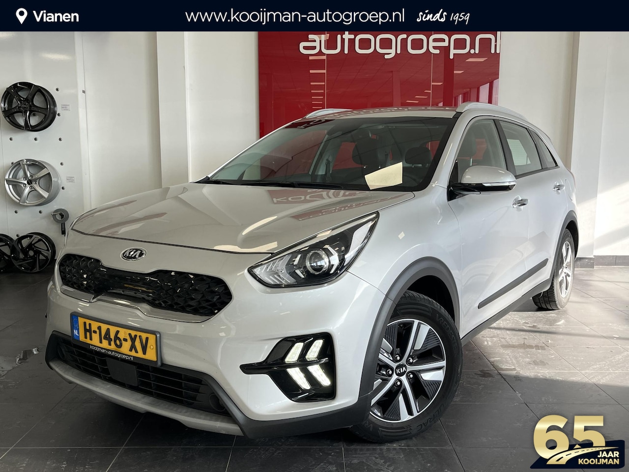 Kia Niro - 1.6 GDi Hybrid DynamicLine Met Trekhaak, Apple Carplay, Android Auto, Adaptieve CruiseCont - AutoWereld.nl