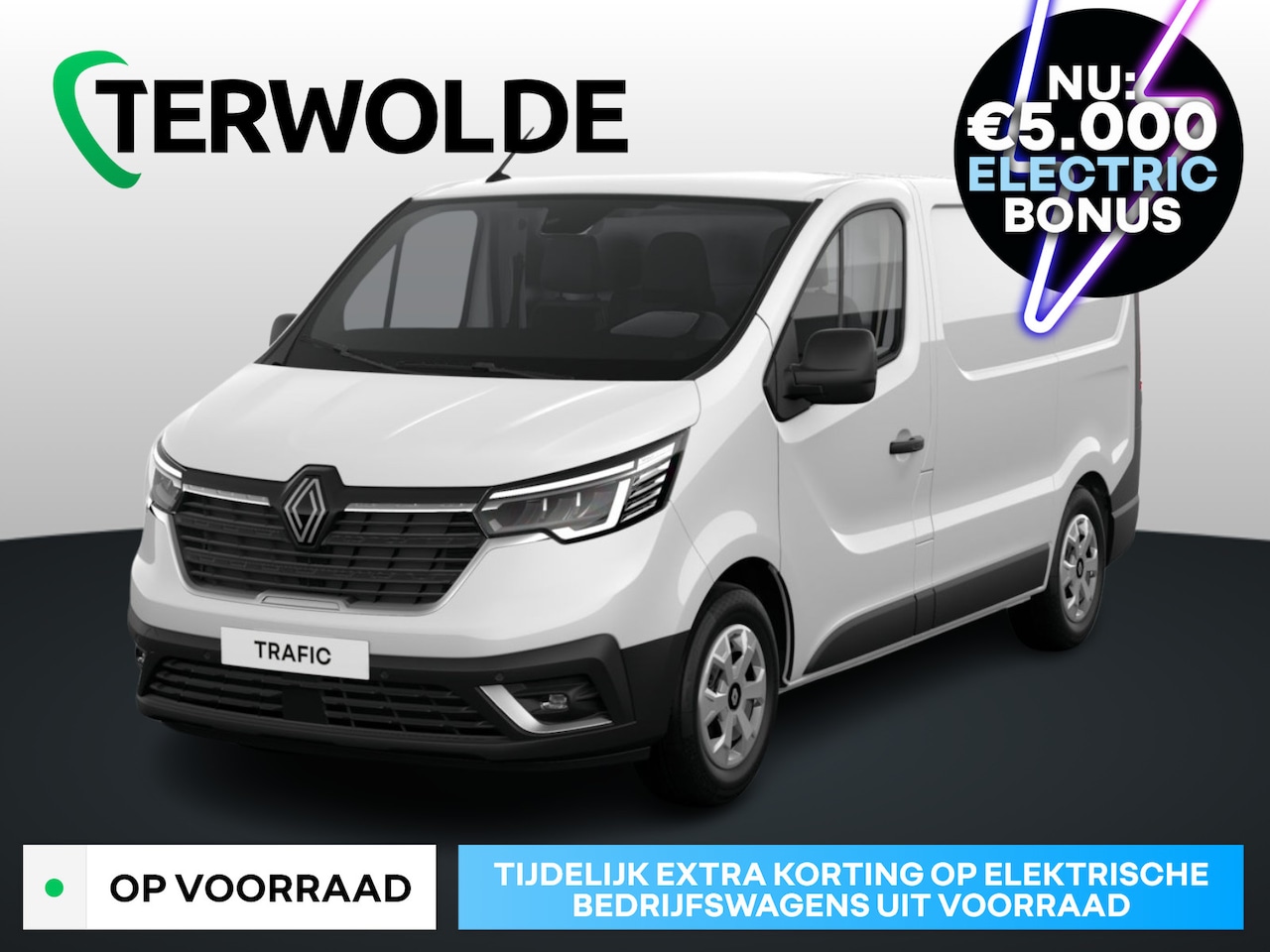 Renault Trafic E-Tech - Gesloten Bestel L2H1 Electric 120 1AT Comfort | Airconditioning | C-Shape LED dagrijverlic - AutoWereld.nl