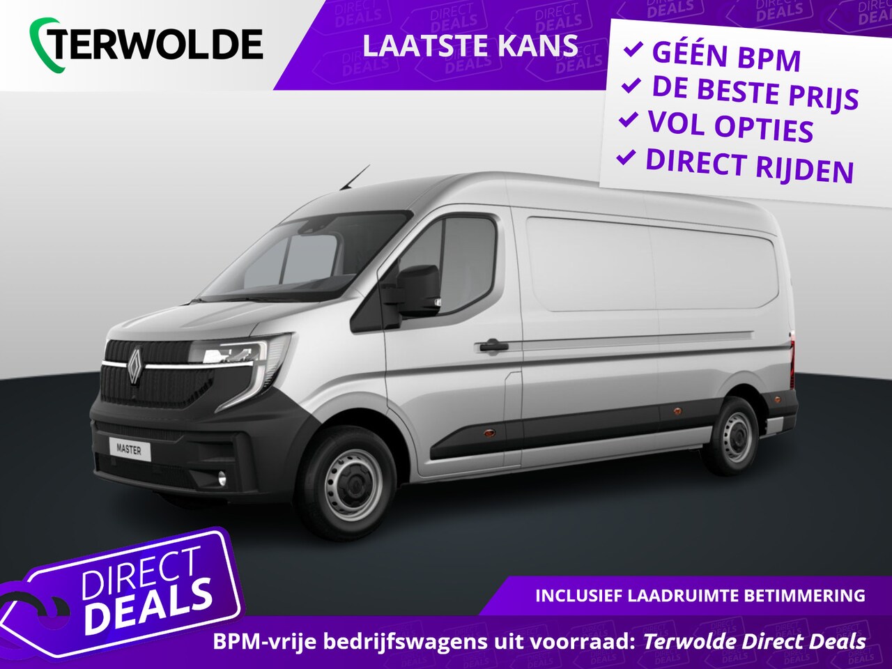 Renault Master - Gesloten Bestel L3H2 T35 dCi 150 6MT Advance | C-Shape LED dagrijverlichting | Elektronisc - AutoWereld.nl