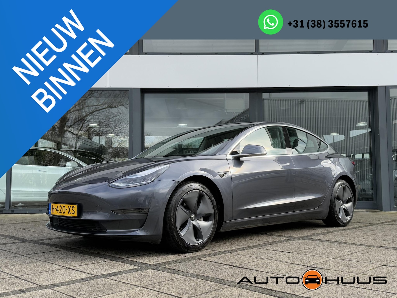 Tesla Model 3 - Long Range RWD Long Range Dual AWD Autopilot Panorama Trekhaak - AutoWereld.nl