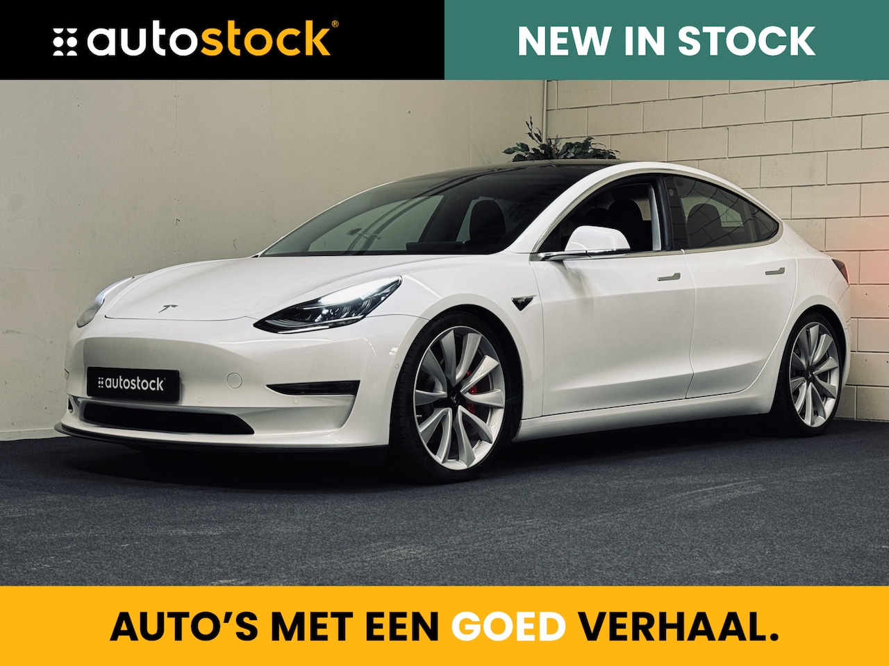 Tesla Model 3 - Performance AWD 75 kWh | Eibach | Nieuwstaat! - AutoWereld.nl