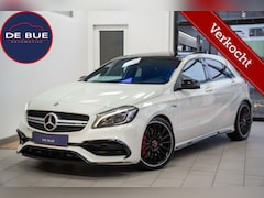 Mercedes-Benz A-klasse - AMG 45 4MATIC 380PK Facelift Pano Sfeer Car-Play Dealer Onderhouden