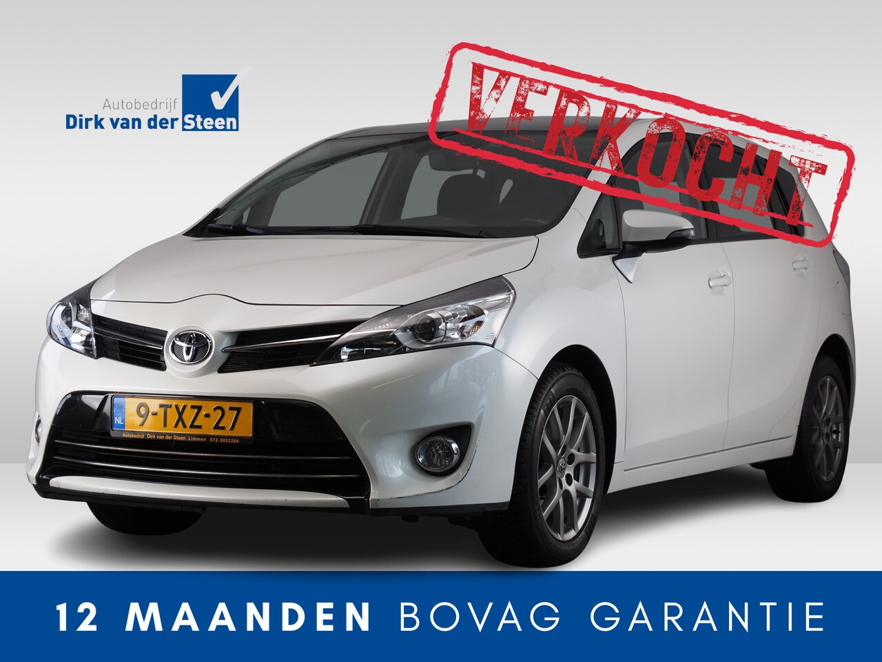 Toyota Verso - 1.8 VVT-i Business 7p. | Trekhaak | Cruise Control | Airco | Carkit - AutoWereld.nl