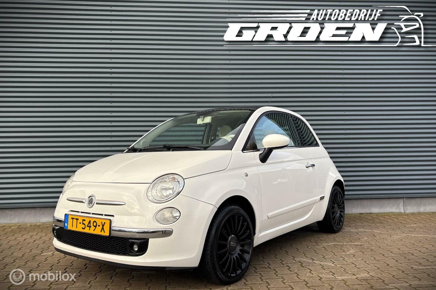 Fiat 500 - 1.2 Lounge PANO|AIRCO - AutoWereld.nl