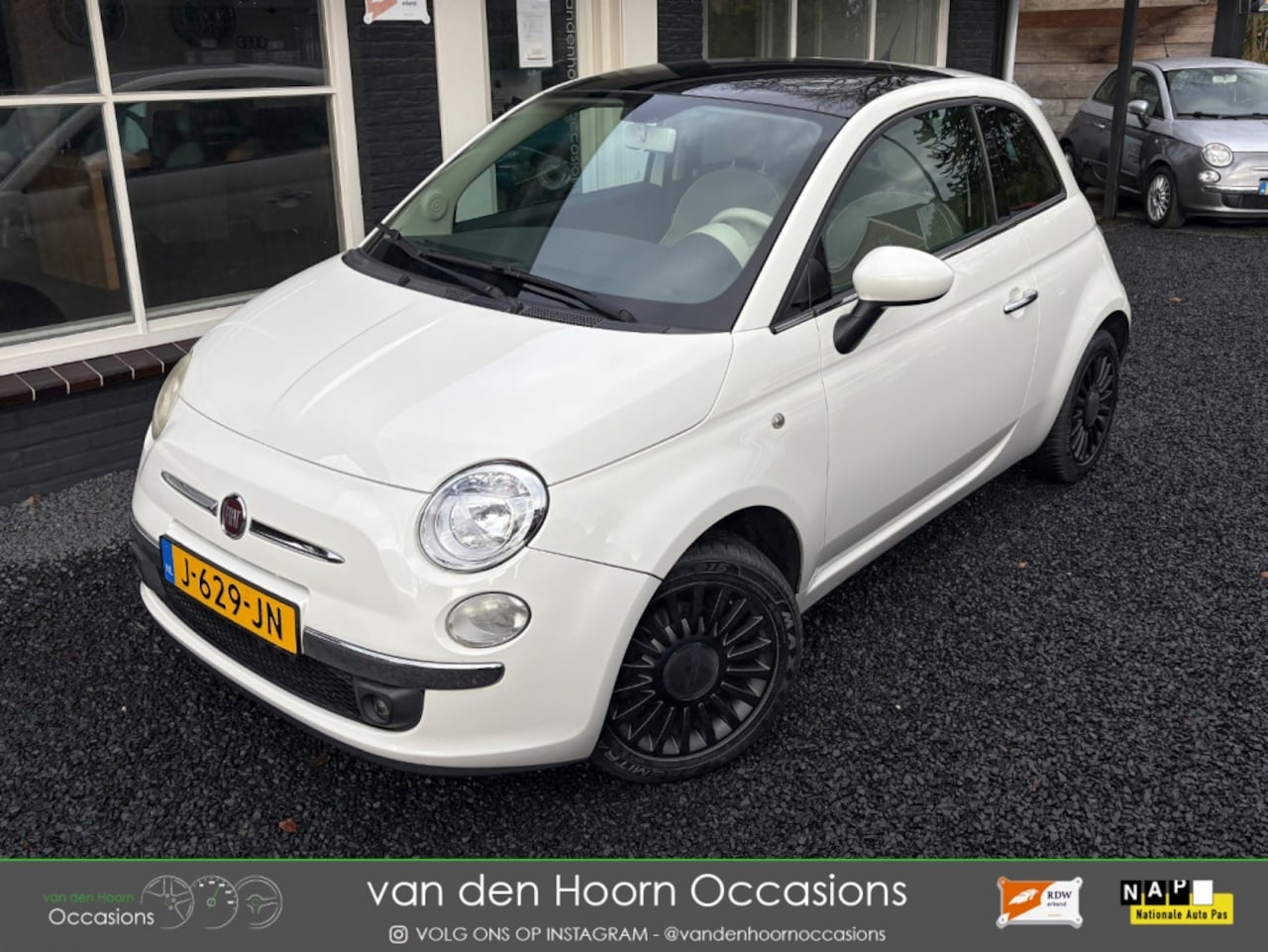 Fiat 500 - 1.2 Lounge CLIMA | PANO-DAK | NAP | LM VELGEN - AutoWereld.nl