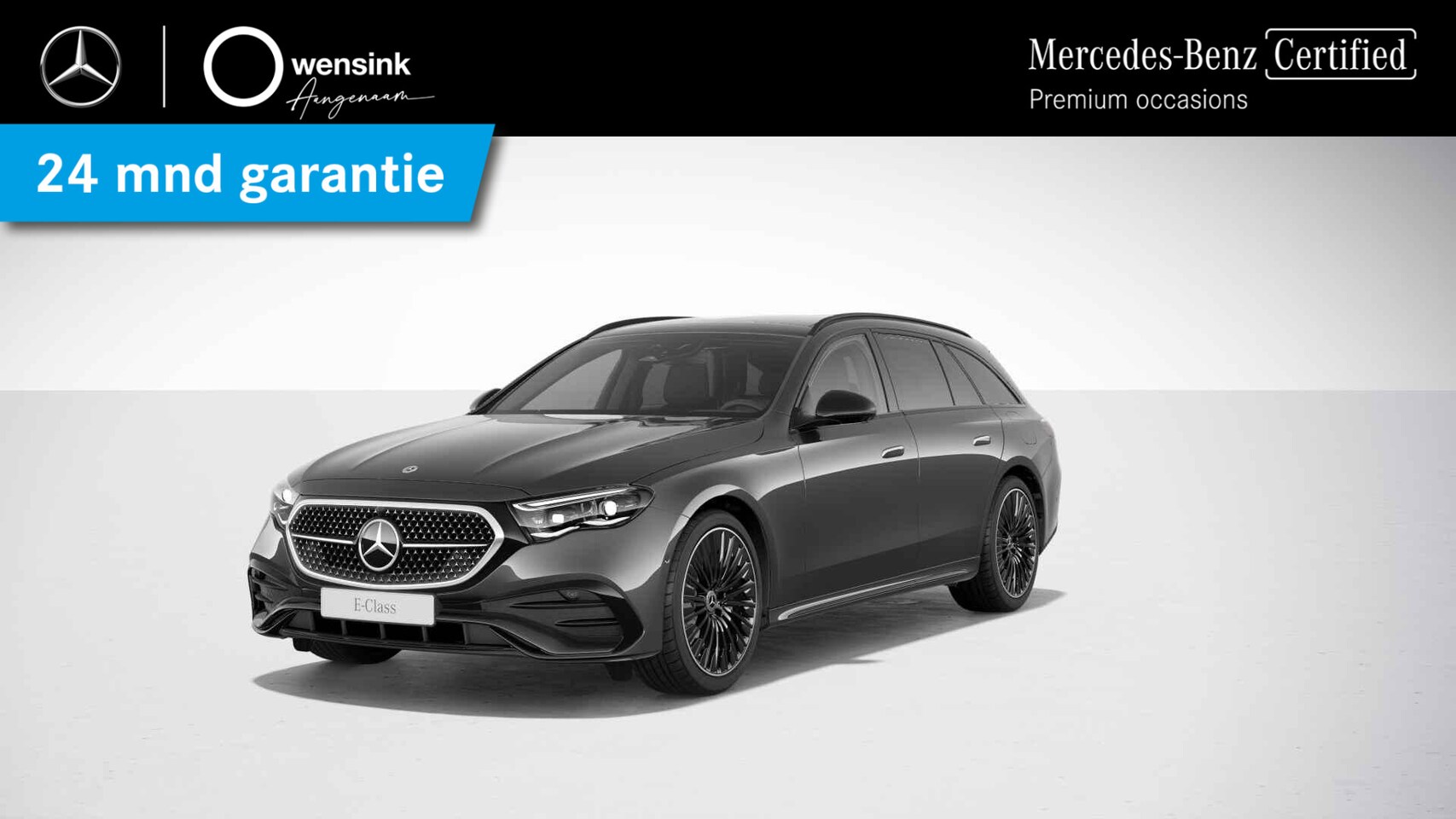 Mercedes-Benz E-klasse Estate - 300 e AMG Line | Premium plus | Rij assistentie | Leder | Trekhaak | Night pakket | Winter - AutoWereld.nl