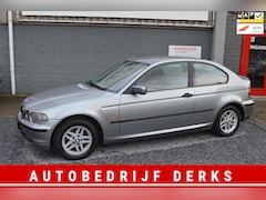 BMW 3-serie Compact - 316ti Black&Silver Airco Navi Stuurbekrachtiging Jaar APK