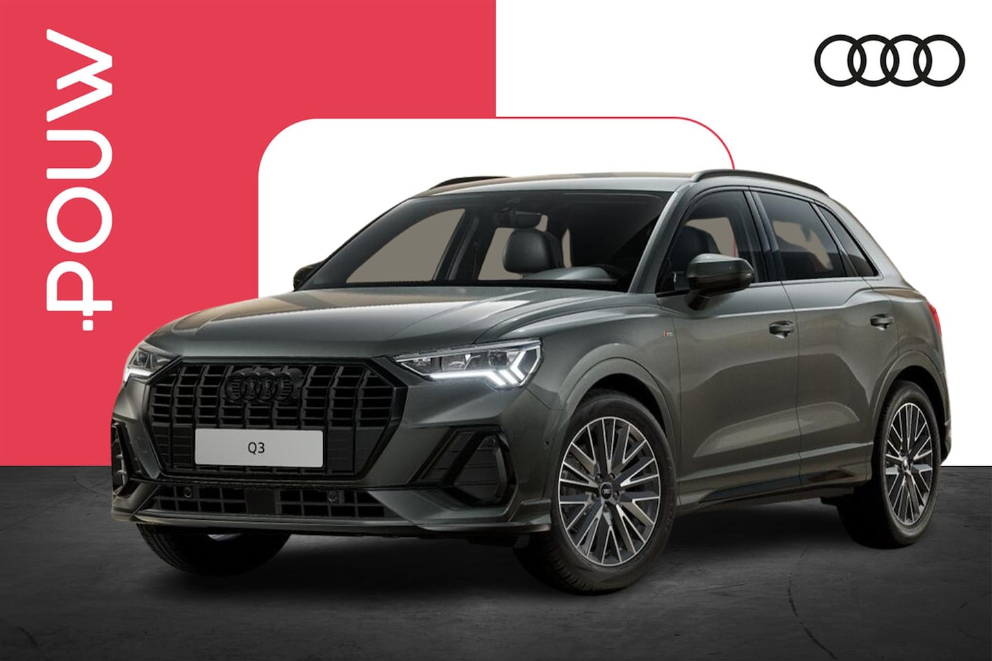 Audi Q3 - 35 TFSI S edition Competition 150pk | LMV 19'' | Cruise Control Adaptief - AutoWereld.nl