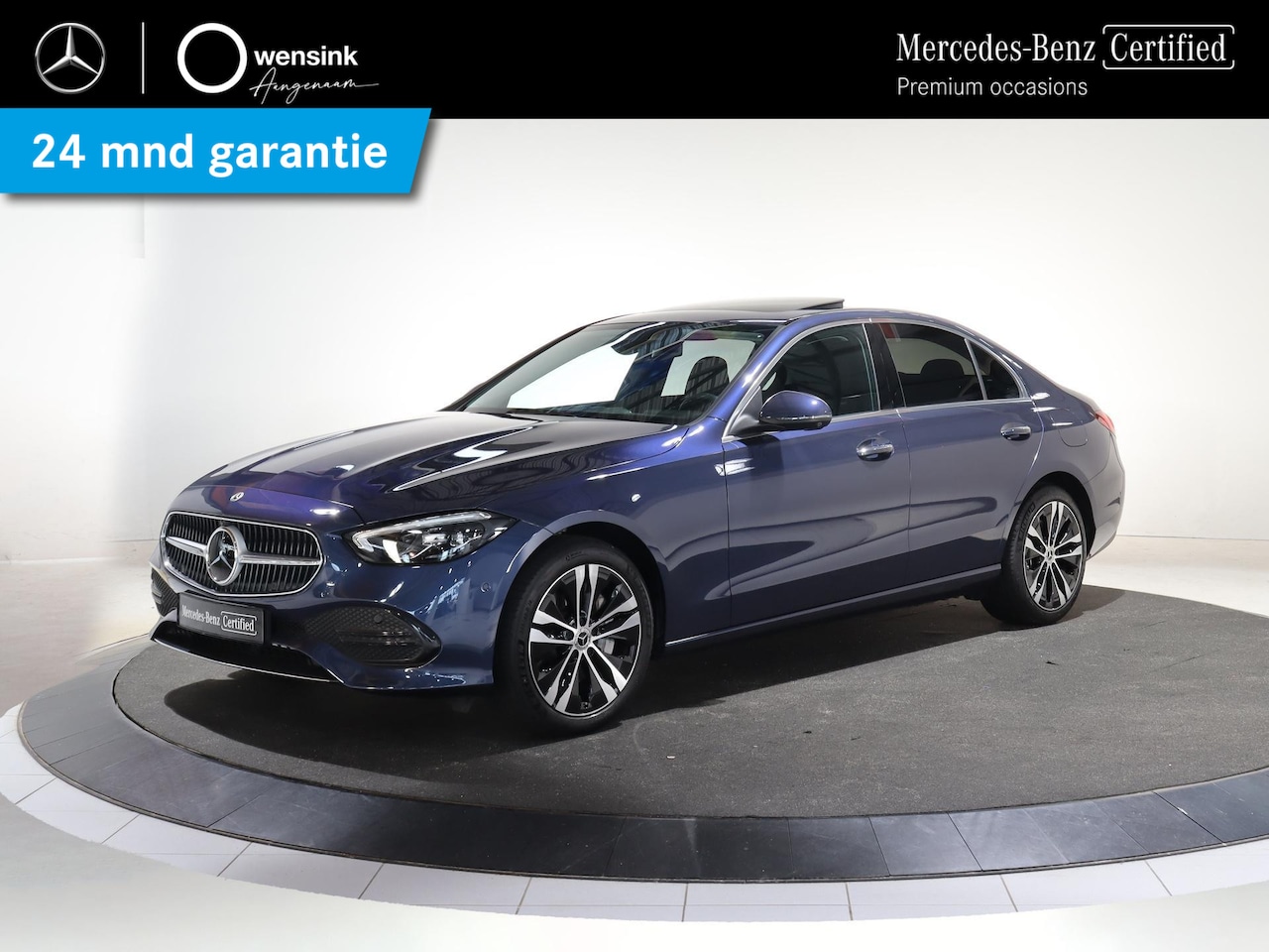 Mercedes-Benz C-klasse - 300 e Business Line | Rij assistentiepakket | Schuifdak | Keyless | Getint glas | 360 came - AutoWereld.nl