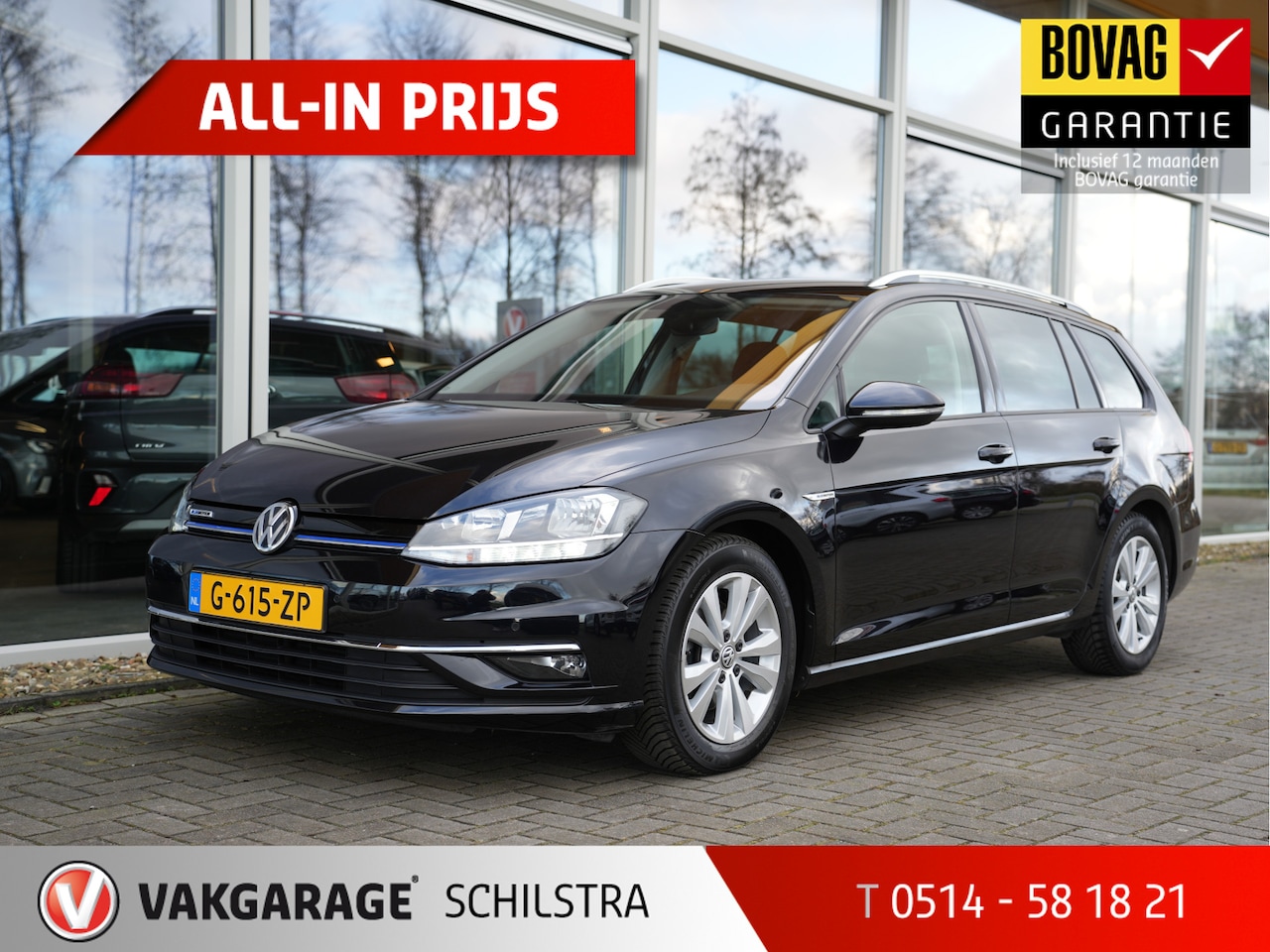 Volkswagen Golf Variant - 1.5 TSI Comfortline Business | Navigatie | Climate Control | Stoelverwarming - AutoWereld.nl