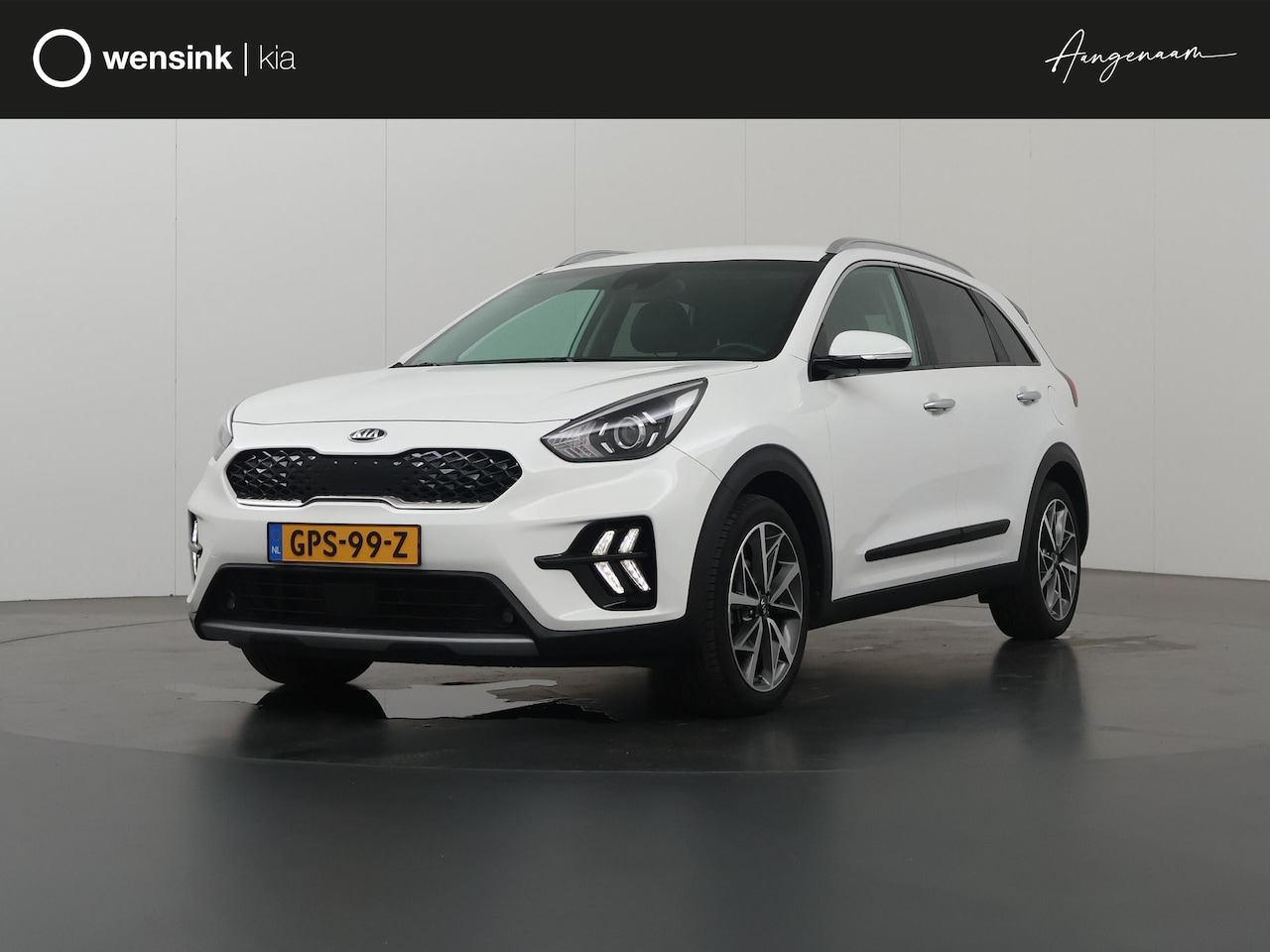 Kia Niro - 1.6 GDi Hybrid DynamicLine Edition | 18'' LM Velgen | Adaptieve Cruise Control | Apple Car - AutoWereld.nl