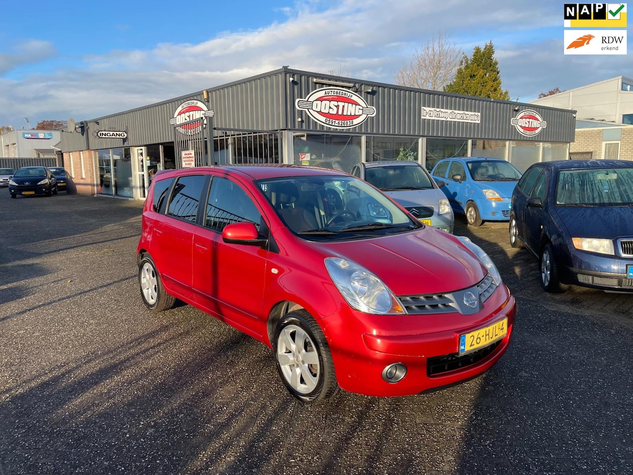 Nissan Note - 1.6 Life(st-bekr,airco,ruime auto,bj08,2199,-) - AutoWereld.nl