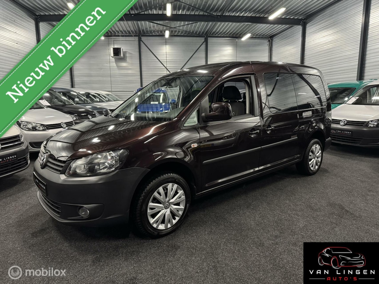 Volkswagen Caddy Maxi - 1.2 TSI Airco|Trekhaak|Stoelverwarming - AutoWereld.nl