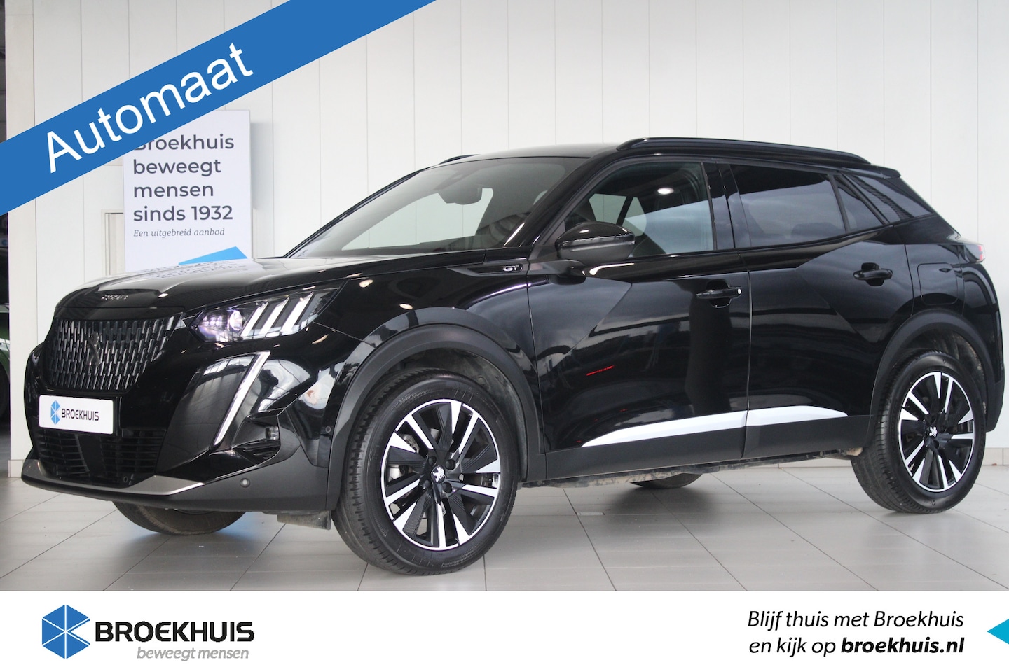 Peugeot 2008 - 1.2 Turbo 155-PK GT Pack EAT8 AUTOMAAT | NAVI | AFNEEMBARE TREKHAAK | ADAPTIVE CRUISE CONT - AutoWereld.nl