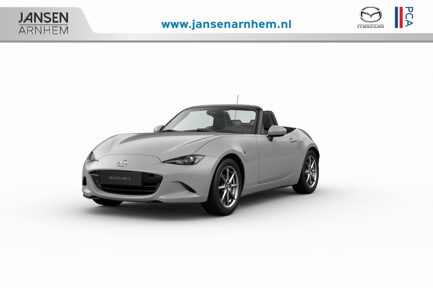 Mazda MX-5 - Roadster Skyactiv-G 132 6MT Exclusive-Line | 16-inch lichtmetalen velgen in Black Metallic - AutoWereld.nl