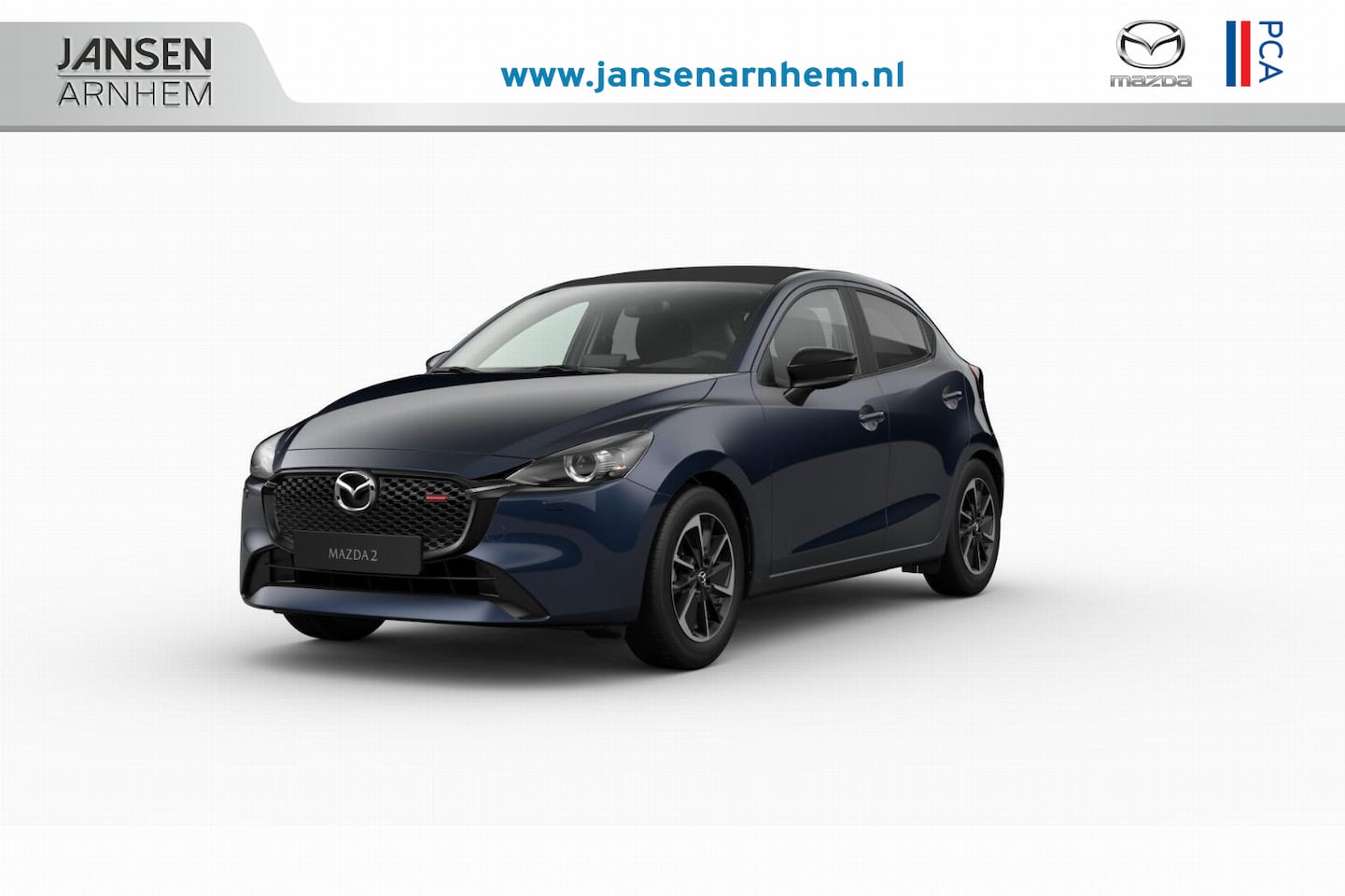 Mazda 2 - e-Skyactiv G 90 6MT Homura Aka | 8-inch LCD touchscreen kleurenscherm | Achteruitrijcamera - AutoWereld.nl