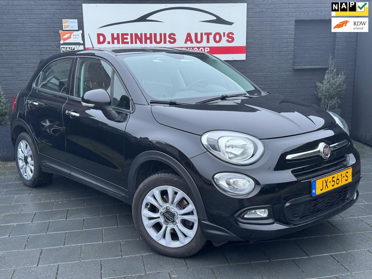 Fiat 500 X - 1.4 Turbo MultiAir PopStar *AUTOMAAT* LEZEN!!!! - AutoWereld.nl