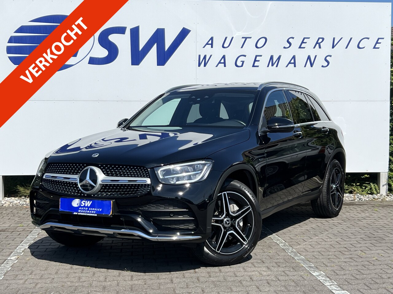 Mercedes-Benz GLC-klasse - 300e 4MATIC Business Solution AMG | Virtual Cockpit | Sfeerverlichting | Leder | Camera - AutoWereld.nl