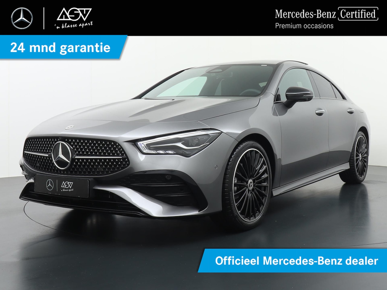 Mercedes-Benz CLA-Klasse - 180 AMG Line | 360° Camera | DAB+ Radio | Nightpakket | Sfeerverlichting | Alarmsysteem | - AutoWereld.nl