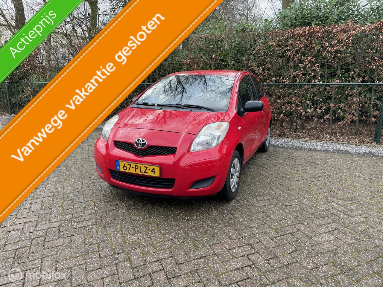 Toyota Yaris - 1.0 VVTi Acces 1.0 VVTi Acces, NL, airco, elek. ramen, N.A.P. - AutoWereld.nl