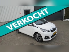 Peugeot 108 - 1.2 VTi Allure Top leer, stoelverwarming, cabrio