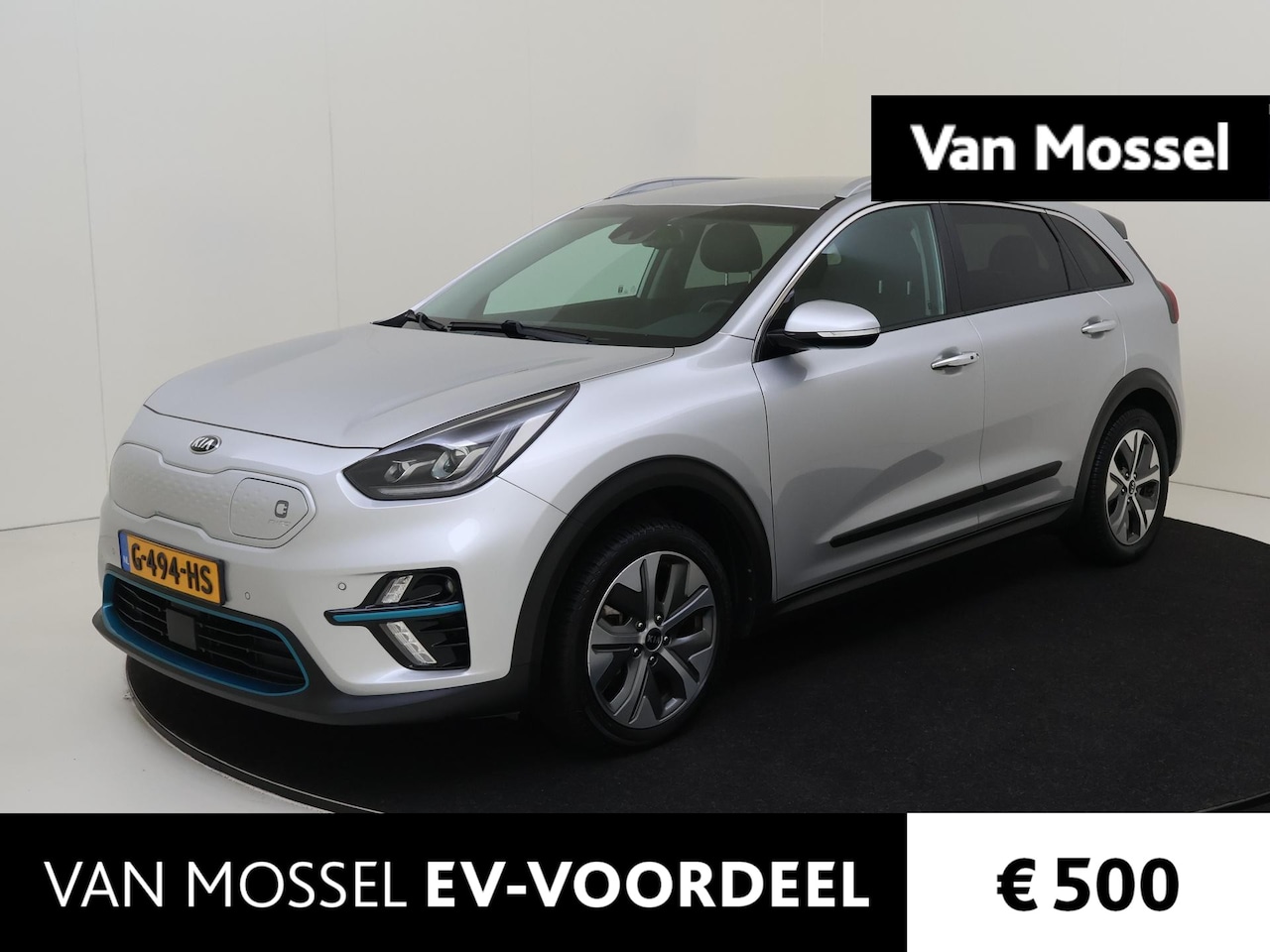 Kia e-Niro - ExecutiveLine 64 kWh | Stoelverwarming / Stoelkoeling | Adaptief Cruisecontrol | LMV | Ler - AutoWereld.nl