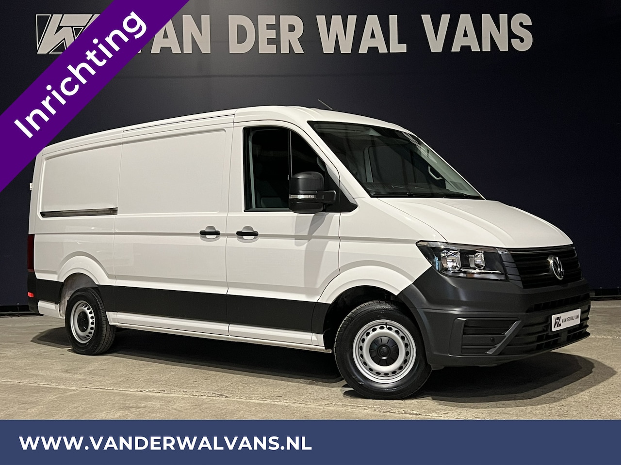 Volkswagen Crafter - 2.0 TDI 141pk L3H2 L2H1 inrichting Euro6 Airco | Camera | Apple Carplay | Android Auto | P - AutoWereld.nl