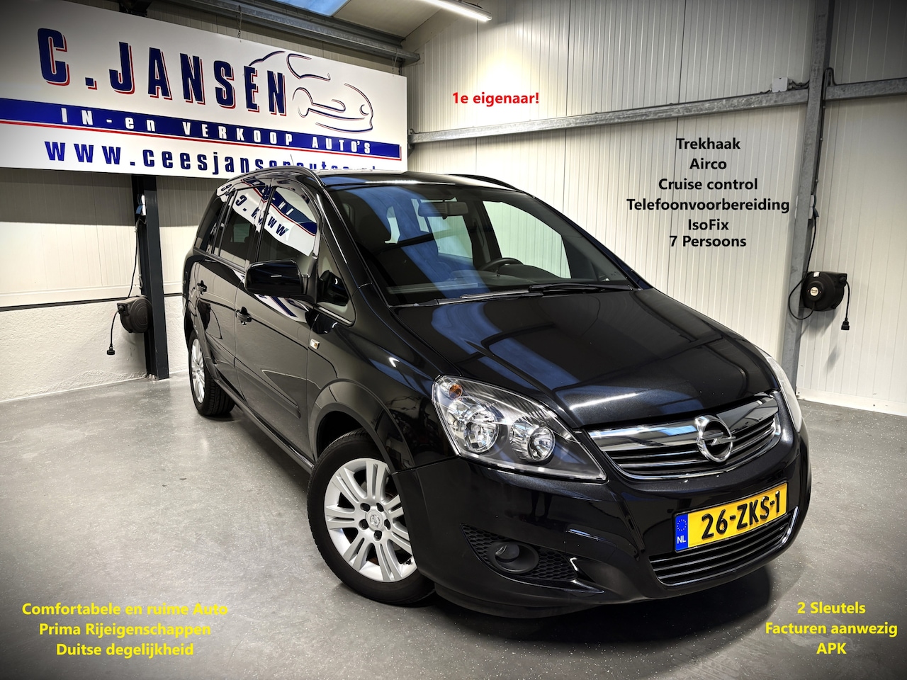 Opel Zafira - 1.8 111 years Edition SUPER MOOI !! - AutoWereld.nl