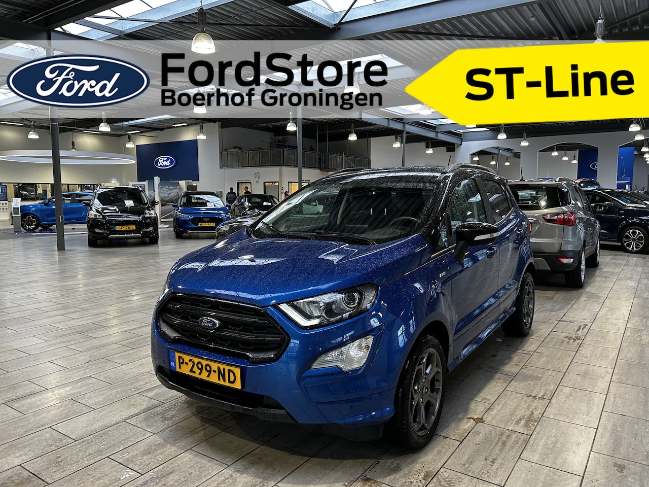 Ford EcoSport - EcoBoost 125 pk ST-Line Black | Camera | Keyless entry | Navi | Clima | Cruise | Hoge inst - AutoWereld.nl