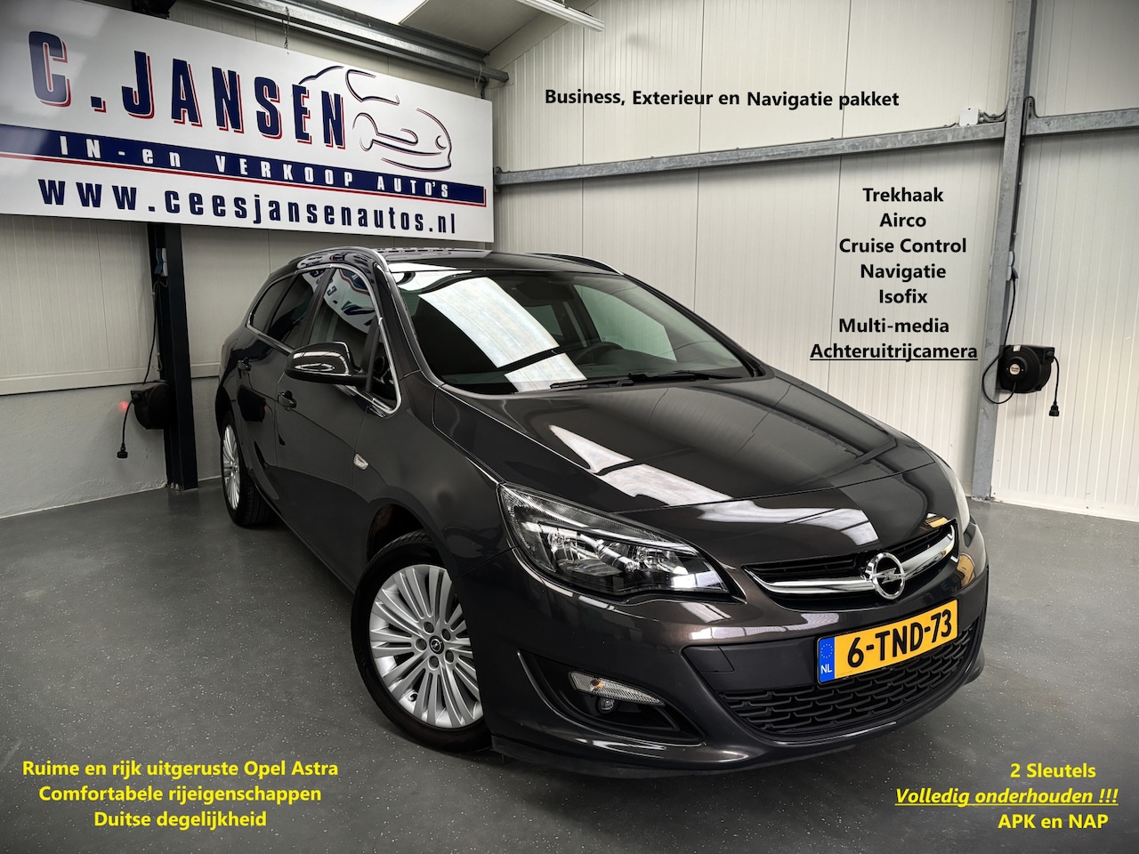 Opel Astra Sports Tourer - 1.4 Turbo Design Edition 1.4 Turbo Design Edition !! - AutoWereld.nl