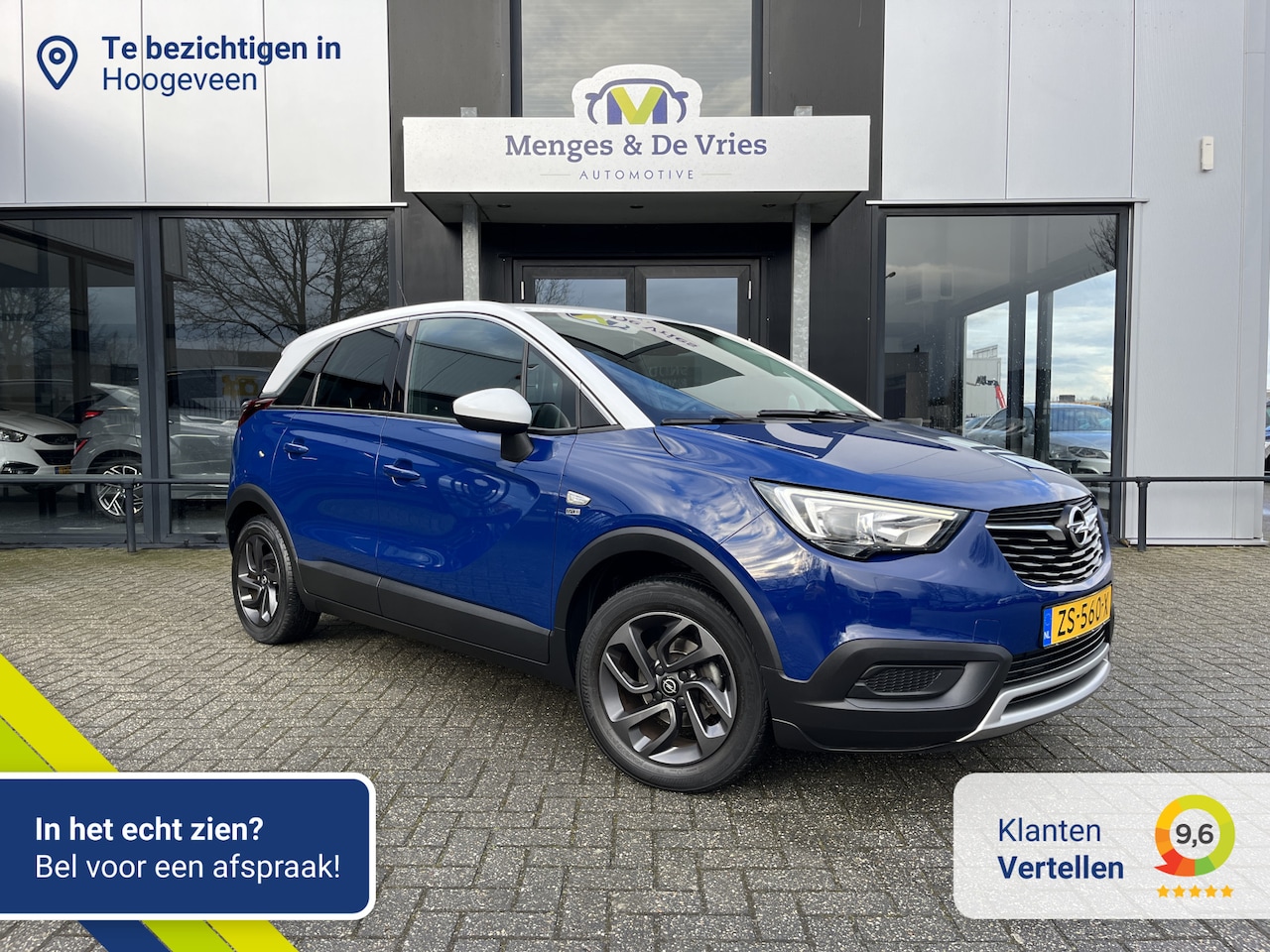 Opel Crossland X - 1.2 120 Jaar Edition Airco | Isofix | Apple Carplay Android Auto | NAP - AutoWereld.nl