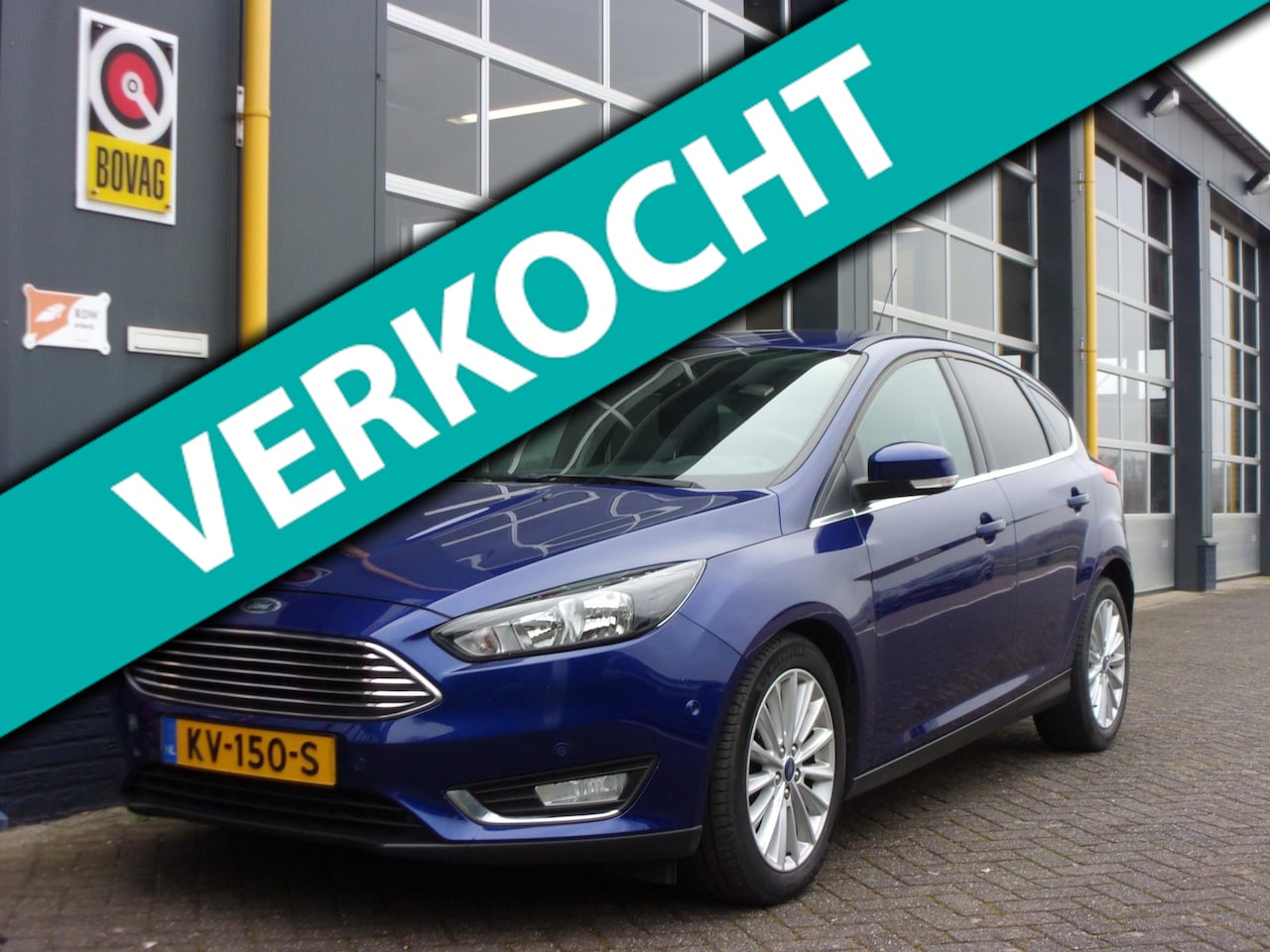 Ford Focus - 1.0/125 pk Titanium NAV TEL Wegklapbare Trekhaak PDC VenA +Parkeerassistent Keyless Start+ - AutoWereld.nl