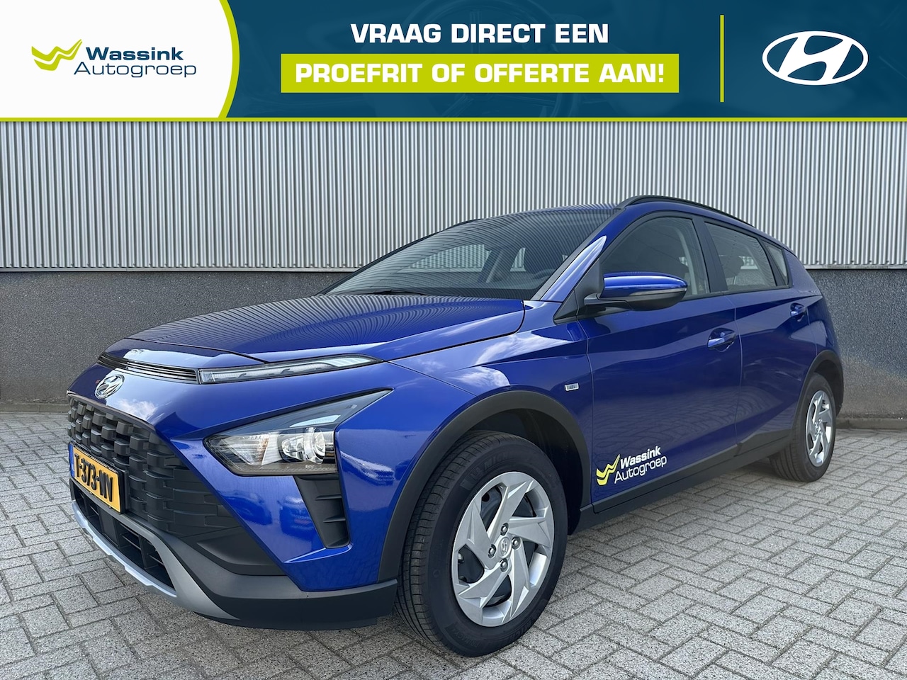 Hyundai Bayon - 1.0 T-GDI 48V 100PK i-Motion | Airco | Bluetooth | Cruise control - AutoWereld.nl