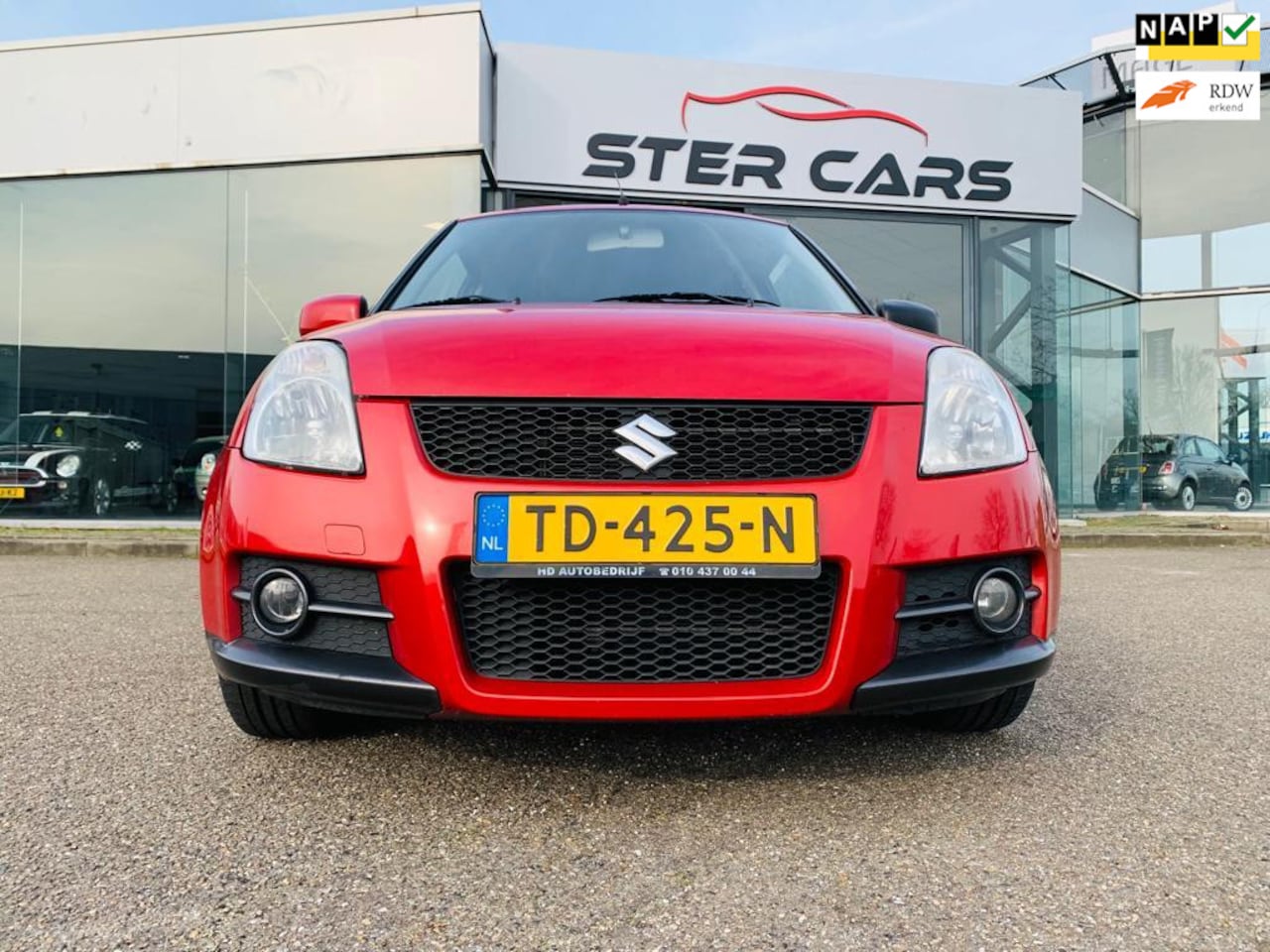 Suzuki Swift - 1.6 Sport 1.6 Sport, Airco, Keyless, Navi, APK - AutoWereld.nl