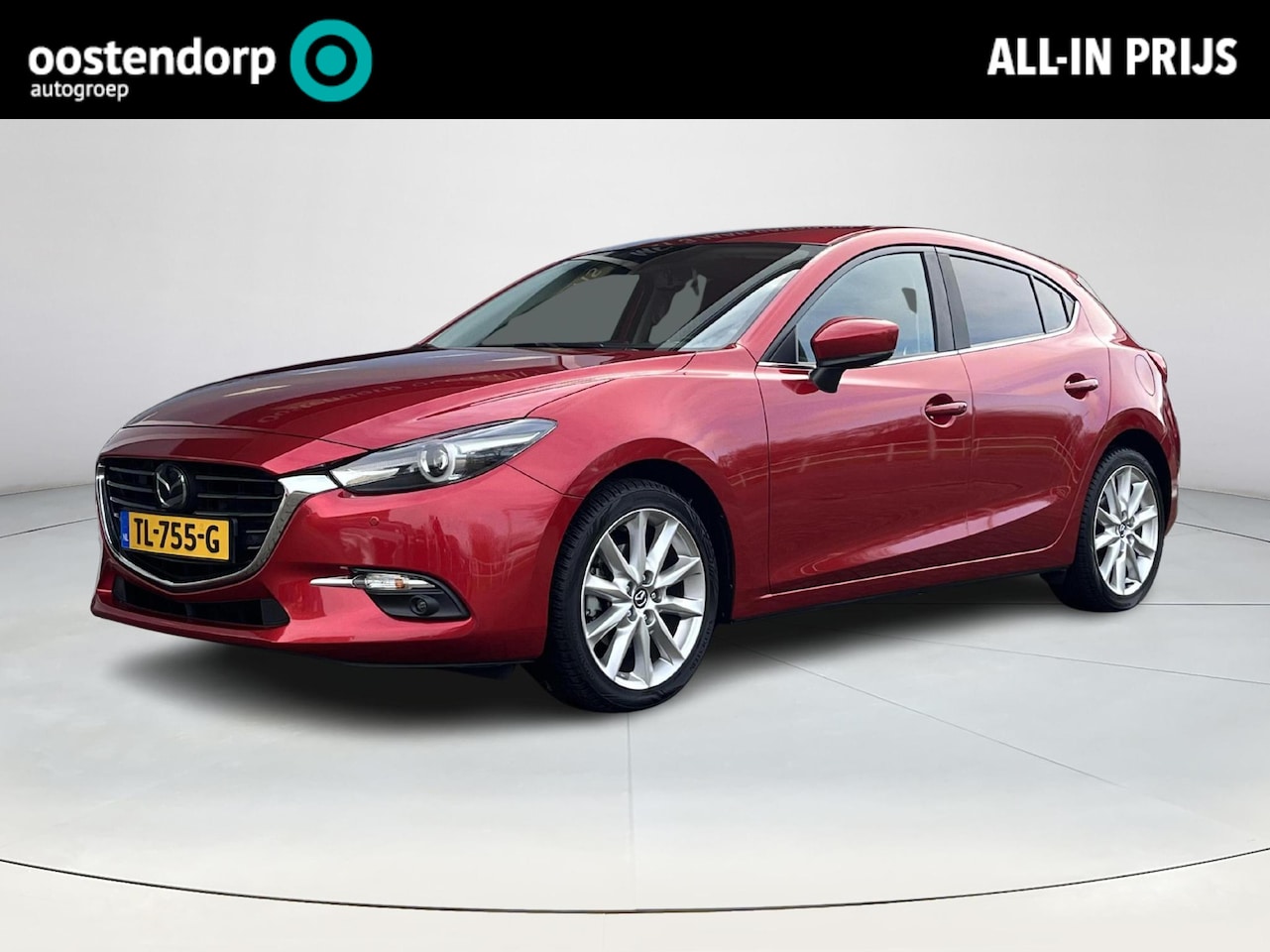 Mazda 3 - 2.0 SkyActiv-G 120 GT-M | Bose | Telefoonvoorbereiding | Achteruitrijcamera | Stoel/stuurv - AutoWereld.nl