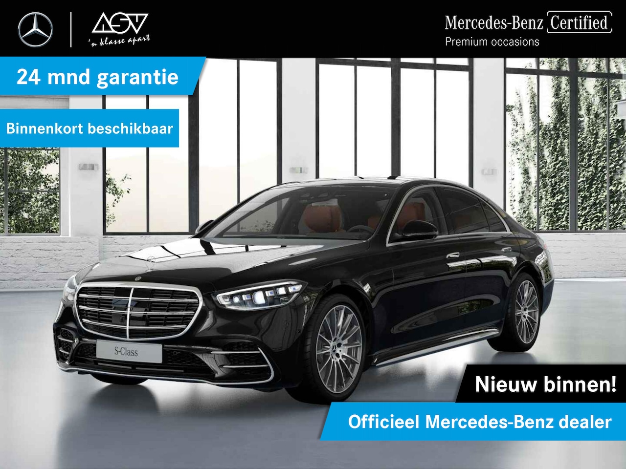 Mercedes-Benz S-klasse - 450 e AMG Line Panoramadak - AutoWereld.nl