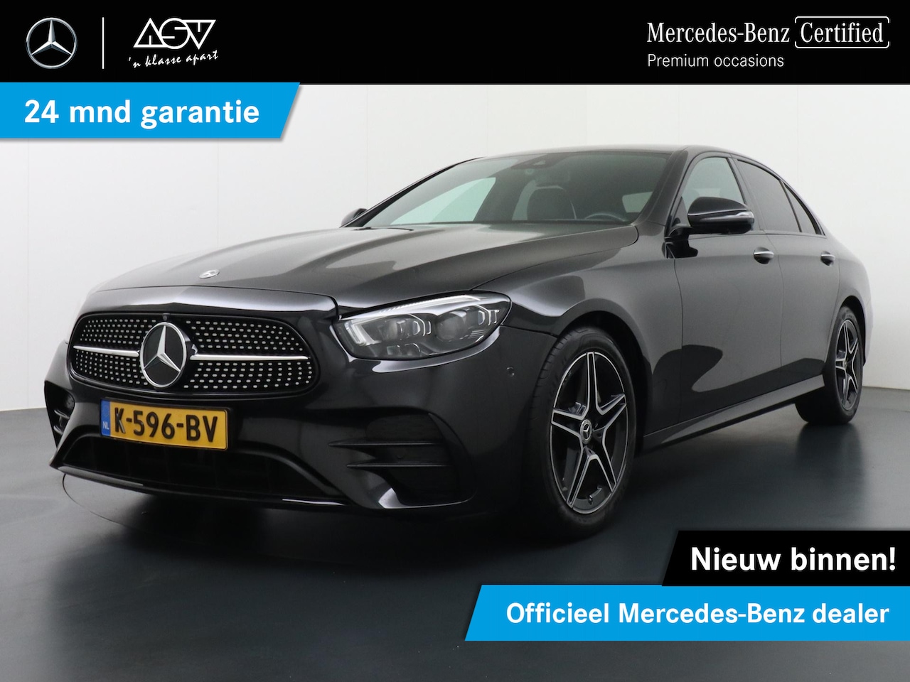 Mercedes-Benz E-klasse - 200 AMG Business Solution | 360° Camera | Multibeam LED Koplampen | Sfeerverlichting | Aug - AutoWereld.nl