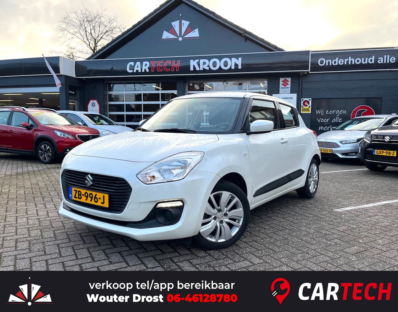 Suzuki Swift - 1.2 Selection Airco, trekhaak - AutoWereld.nl