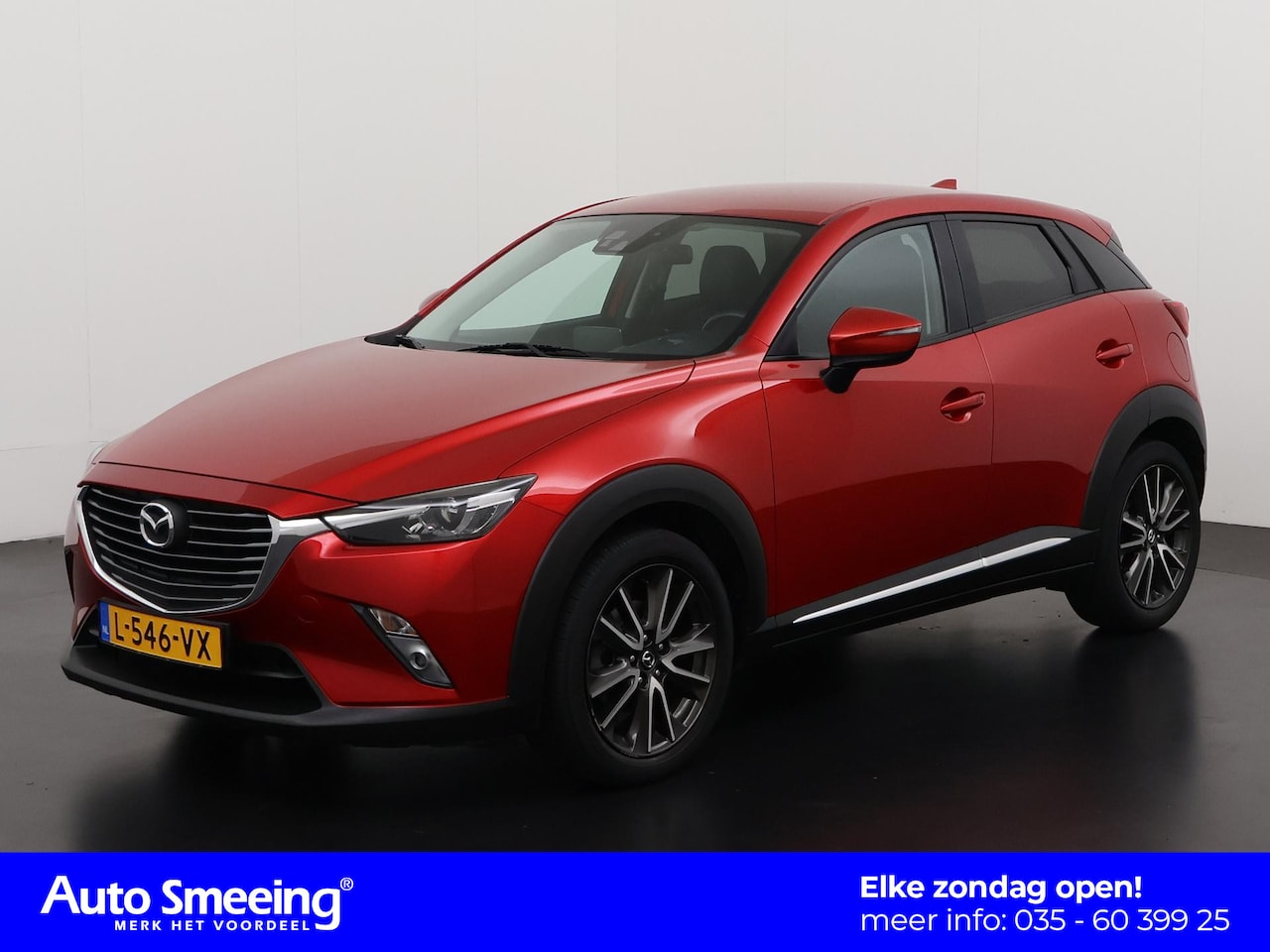 Mazda CX-3 - 2.0 SkyActiv-G 120 GT-M | Trekhaak | Head Up | Camera | Zondag Open! - AutoWereld.nl