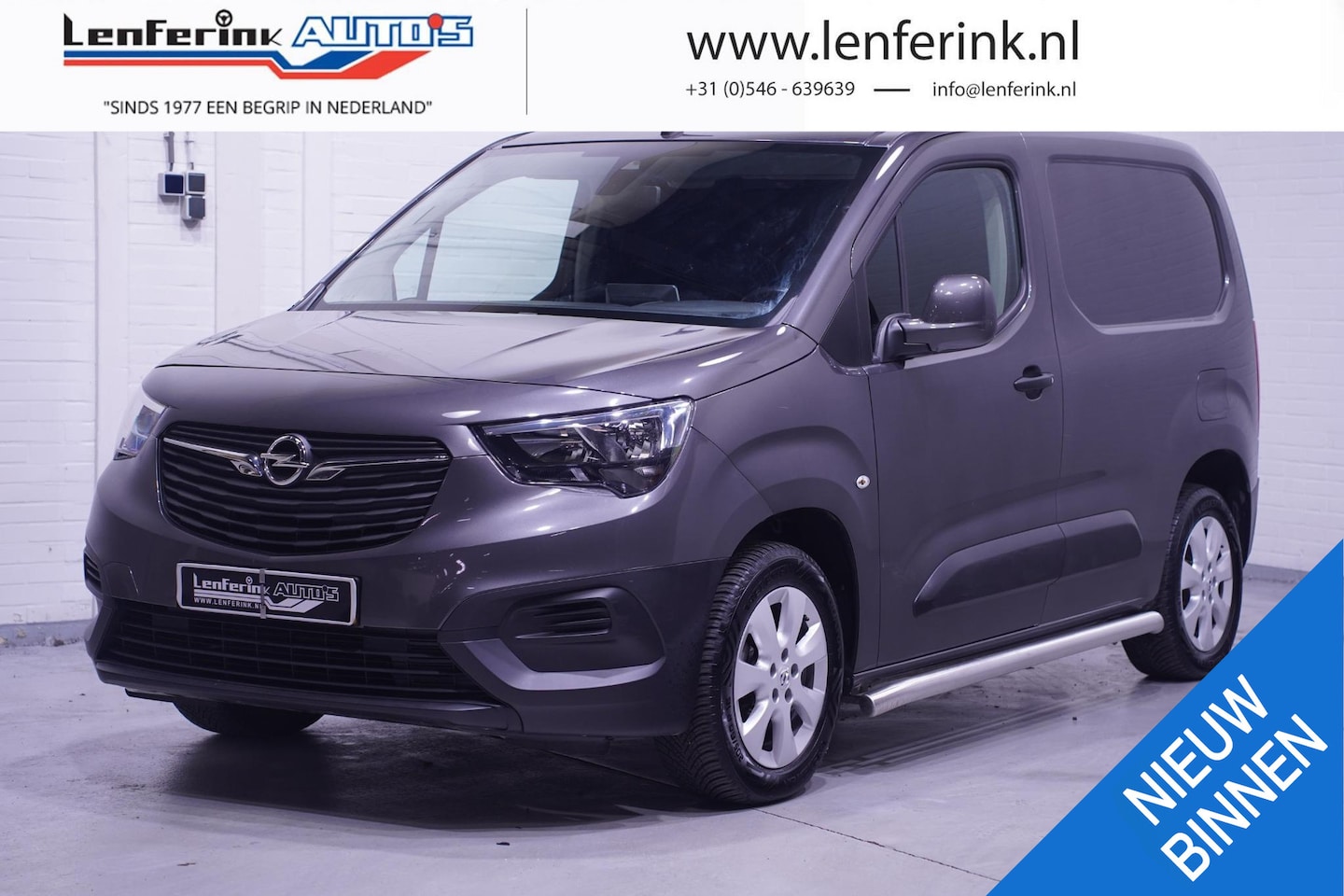 Opel Combo - 1.2 Turbo 110 pk L1 Edition Benzine Navi Trekhaak, 16" LMV, PDC achter, Laadruimte Pakket, - AutoWereld.nl