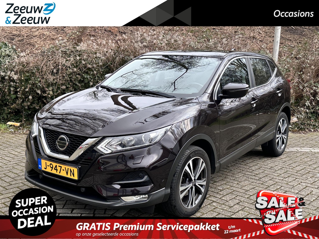 Nissan Qashqai - 1.3 DIG-T Acenta | AUTOMAAT | STOELVERWARMING | APPLE/ANDROID AUTO | NAVI | TELEFOON - AutoWereld.nl