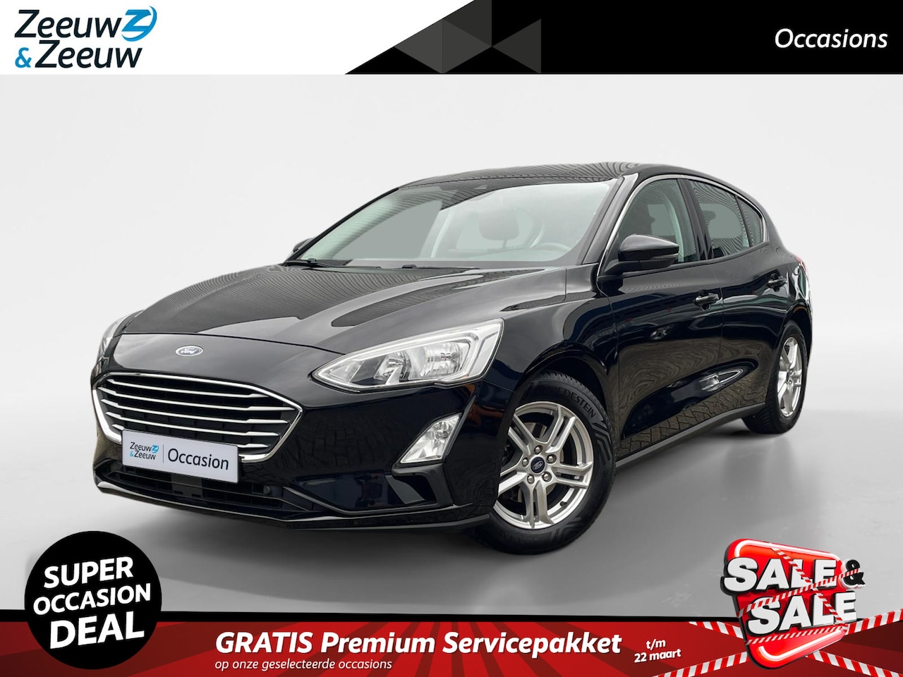 Ford Focus - 1.0 EcoBoost Trend Edition Business | Cruise Control | Navigatie | Parkeersensoren | 16" i - AutoWereld.nl